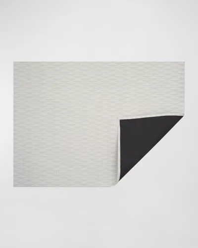 Chilewich Arrow Floor Mat, 2' X 4' In White