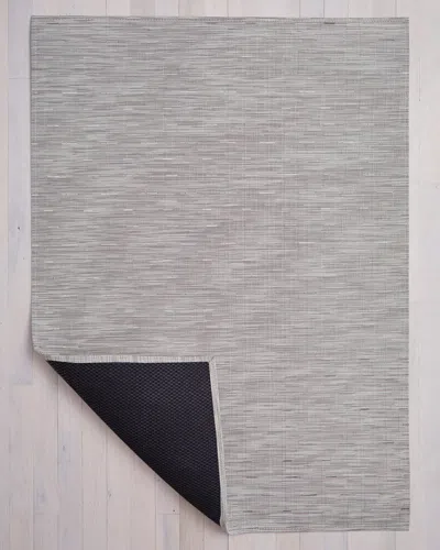 Chilewich Bamboo Floor Mat, 6' X 9' In Grey