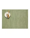 Chilewich Bamboo Placemat, 14" X 19" In Green