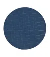 Chilewich Bamboo Rectangular Placemat In Blue