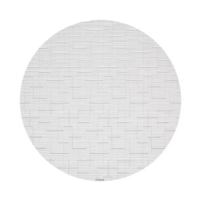 Chilewich Bamboo Round Placemat In Gray