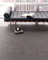 Chilewich Basketweave Floormat, 2' X 6' In Gray