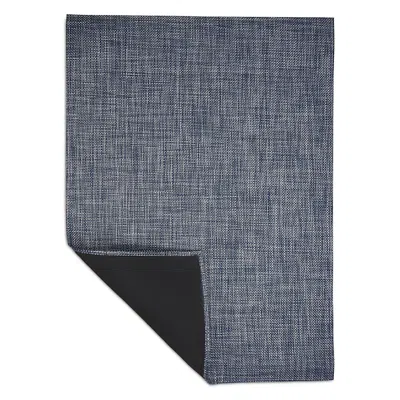 Chilewich Basketweave Floormat, 23 X 36 In Blue