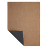 Chilewich Basketweave Floormat, 23 X 36 In Teak