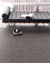 Chilewich Basketweave Floormat, 8' X 10' In Black