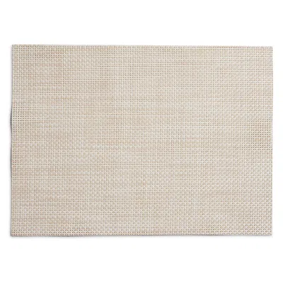 Chilewich Basketweave Rectangular Placemat, 14 X 19 In Khaki
