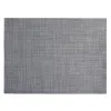 Chilewich Basketweave Rectangular Placemat, 14" X 19" In Shadow