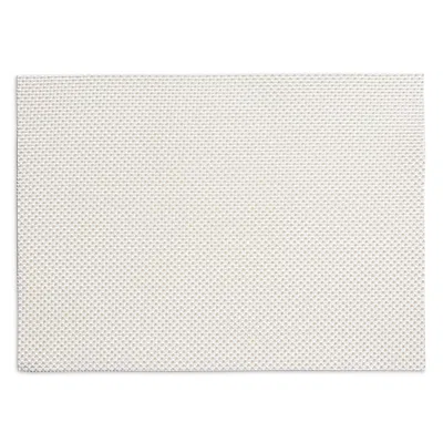 Chilewich Basketweave Rectangular Placemat, 14 X 19 In White