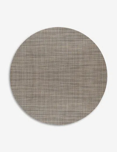 Chilewich Basketweave Round Placemat 38 Cm