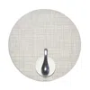 Chilewich Basketweave Round Placemat In Natural