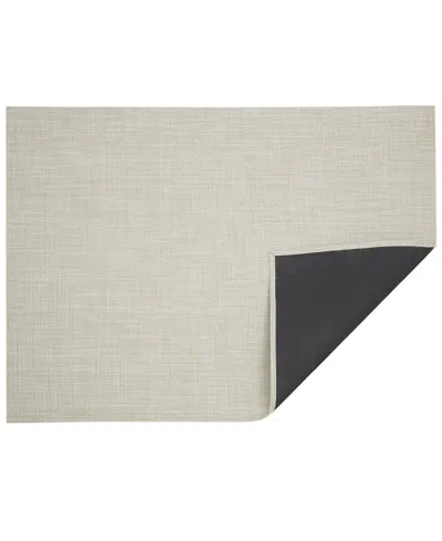 Chilewich Basketweave Rug 106" X 30" In Gray
