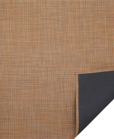 Chilewich Basketweave Rug 106" X 30" In Teak