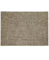 Chilewich Basketweave Floormat, 23" X 36" In Bark