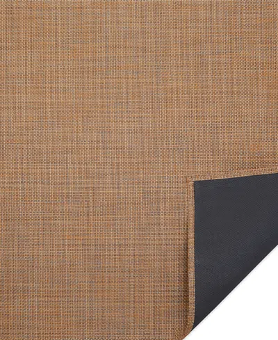 Chilewich Basketweave Rug 35" X 48" In Teak