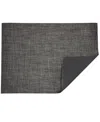 Chilewich Basketweave Rug , 30" X 106" In Carbon