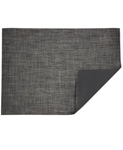 Chilewich Basketweave Rug , 30" X 106" In Carbon