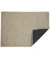 Chilewich Basketweave Rug , 46" X 72" In Latte