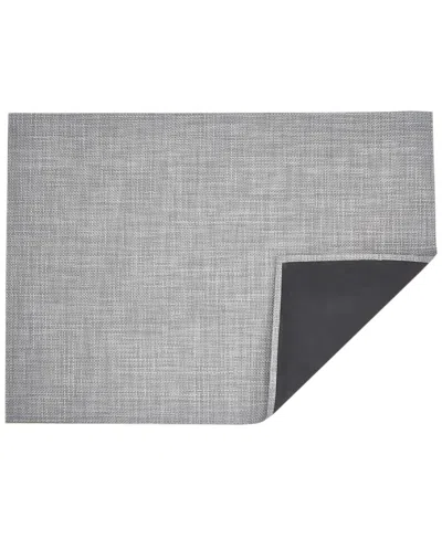 Chilewich Basketweave Rug , 46" X 72" In Shadow