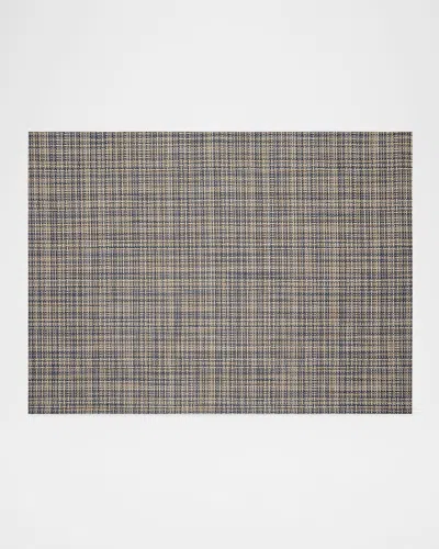 Chilewich Basketweave Woven Floor Mat In Gray