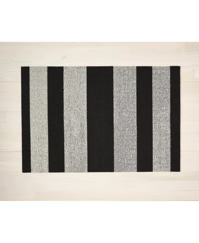 Chilewich Bold Stripe Shag Mat 24"x36" In Multi