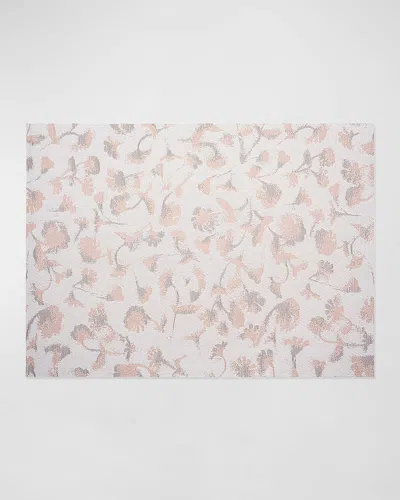 Chilewich Botanic Indoor/outdoor Rug In Pink
