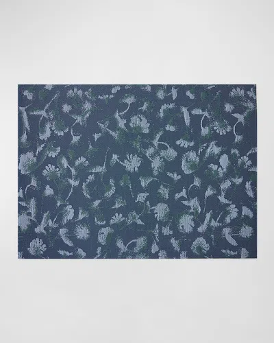 Chilewich Botanic Indoor/outdoor Rug, 2' X 3' In Indigo