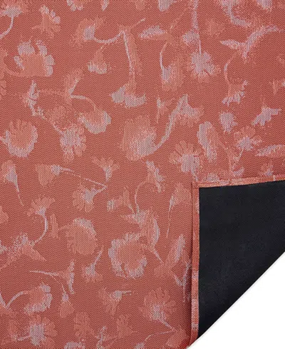 Chilewich Botanic Rug 106" X 30" In Madder