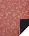Chilewich Botanic Rug 35" X 48" In Madder