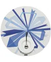 Chilewich Bow-print Round Placemat, 15" In Blue