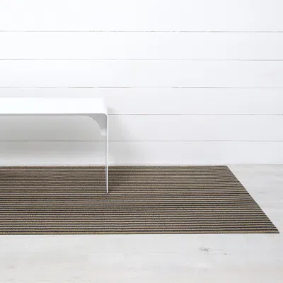 Chilewich Breton Stripe Shag Big Mat, 36x 60