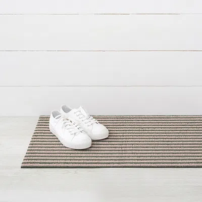 Chilewich Breton Stripe Shag Doormat, 18 X 28