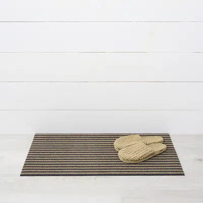Chilewich Breton Stripe Shag Doormat, 18 X 28
