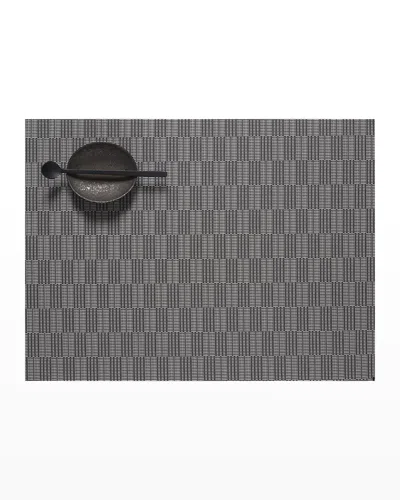 Chilewich Chord Table Mat, 14"x19" In Grey