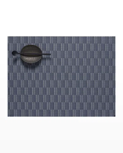 Chilewich Chord Table Mat, 14"x19" In Ocean
