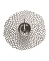 Chilewich Dahlia Placemat In Gunmetal