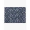 Chilewich Denim Rectangular Woven Placemat 36cm X 48cm In Denim