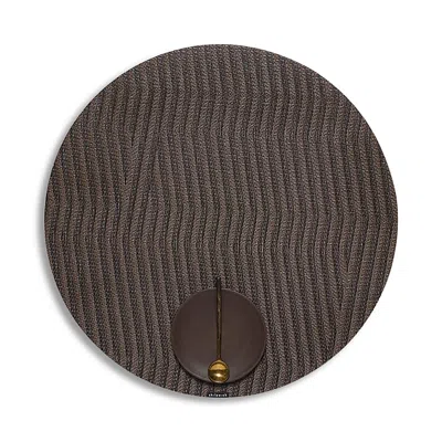 Chilewich Dune Round Placemat, 15 In Purple