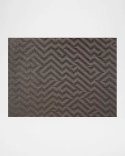 Chilewich Dune Woven Floor Mat In Gray