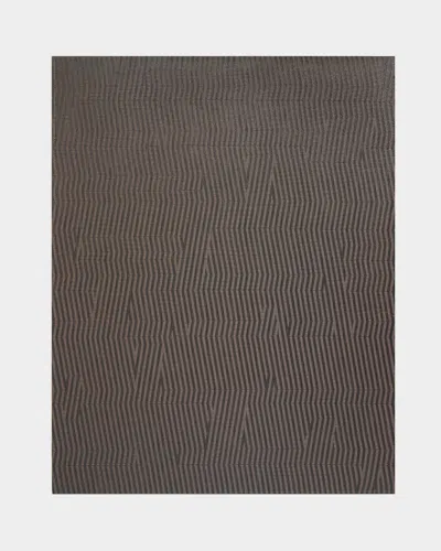 Chilewich Dune Woven Floor Mat, 6' X 9' In Raisin