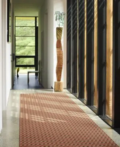 Chilewich Fable Sorbet Area Rug Collection In Brown