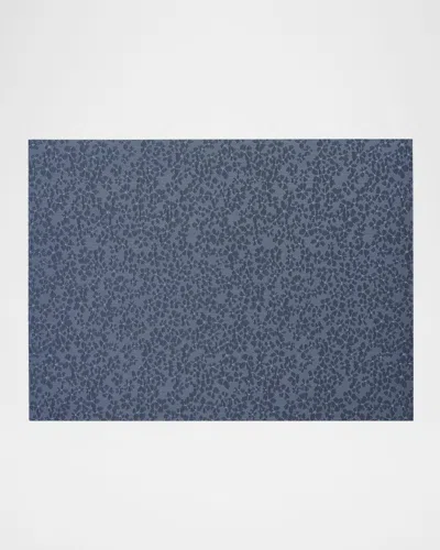 Chilewich Flora Indoor/outdoor Rug In Blue