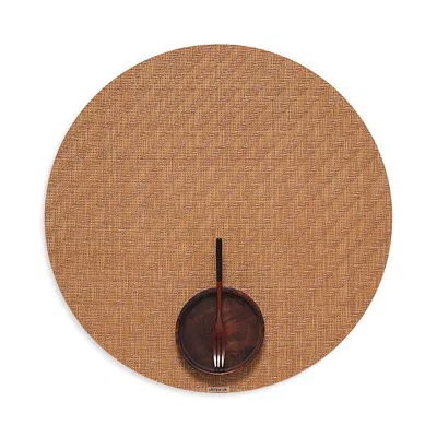 Chilewich Foxtail Round Placemat In Brown