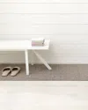 Chilewich Heathered Shag Rug, 2' X 6' In Pebble