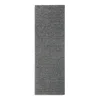 Chilewich Heathered Shag Runner, 24 X 72 In Gray