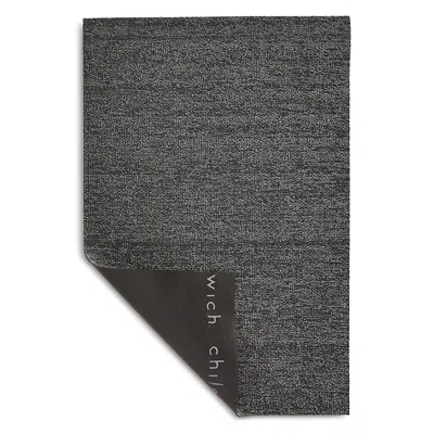 Chilewich Heathered Shag Utility Mat, 24 X 36 In Black