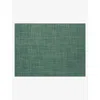 Chilewich Ivy Basketweave Mini Vinyl Placemat 36cm X 48cm In Ivy
