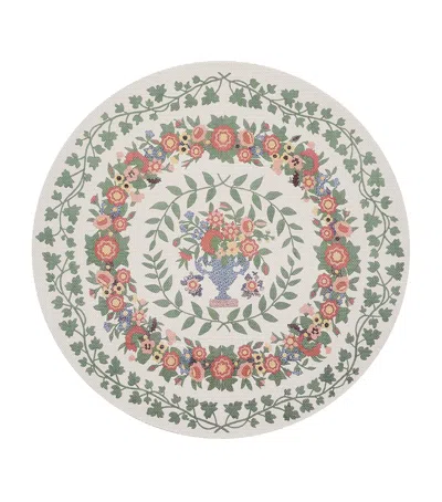 Chilewich Ludington Round Placemat In Green