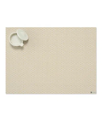 Chilewich Martha Stewart Boxwood Rectangular Placemat In Wheat