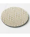 Chilewich Martha Stewart Boxwood Set Of 4 Round Coasters