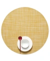 CHILEWICH MINI BASKETWEAVE 15" ROUND PLACEMAT